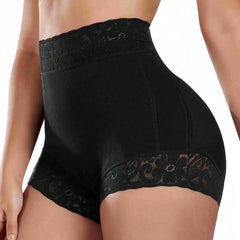 Lace Leggings, Buttocks Enhancing, Hip-lifting, Underwear, Square Shorts, Body-shaping High Elastic Abdomen Control Pants