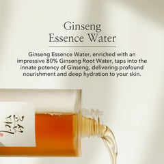 Beauty of Joseon Ginseng Essence Water Hydrating Face Toner (150 ml) for Dry Skin Plus Ground Rice and Honey Glow Mask (150 g), Skin Care Set