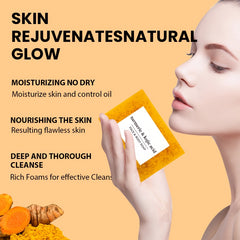 Turmeric & Kojic Acid Face and Body Soap