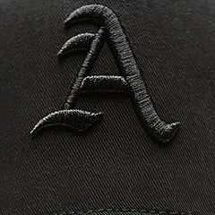 Stylish Gothic Letter "A" Embroidered Baseball Cap - Lightweight, Curved Brim, Sunscreen