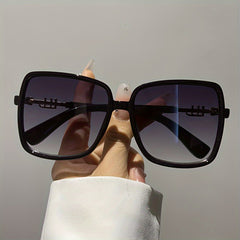 Oversized Gradient Lens Square Fashion for Women