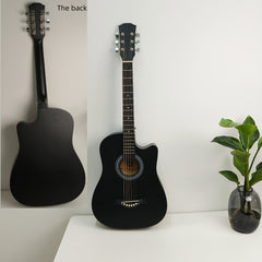 1pc of 38 Inch Acoustic Guitar with Matte Finish and Basswood Panels