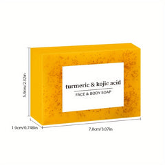 Turmeric & Kojic Acid Face and Body Soap