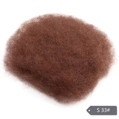 CocoaAmari Afro Kinky Bulk 100% Natural Color Human Hair for Dreadlocks, Twist Braid, Hair Extension & etc.