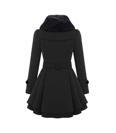 New Ladies Long Winter Jackets Coat for Women Coats Woolen Outwear