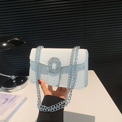 Retro Chain Women Underarm Bag