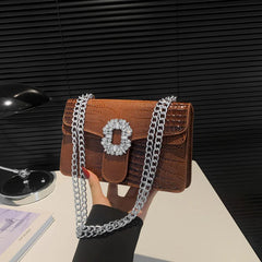 Retro Chain Women Underarm Bag