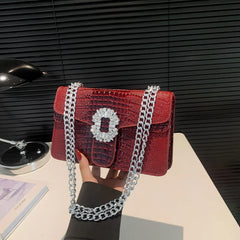 Retro Chain Women Underarm Bag