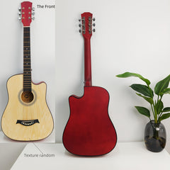 1pc of 38 Inch Acoustic Guitar with Matte Finish and Basswood Panels