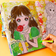 6-Pack Princess Coloring Books, Creative Sketch Journals with Themed Drawings