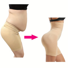 Seamless High-Waist Shapewear Panties for Women - Tummy Control, Hip & Butt Lifter, Slimming Body Shaper Underwear