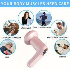 Beauty Body Fat Pusher, Multi-function Vibration Massager, 5 Massage Heads, Effectively Relax Muscles, Relieve Stress, Burn Body And Belly Fat, Shape A Good Figure, Suitable For The Whole Body