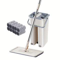 Lightweight Flexible Rotating Flat Mop