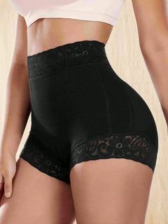 Lace Leggings, Buttocks Enhancing, Hip-lifting, Underwear, Square Shorts, Body-shaping High Elastic Abdomen Control Pants